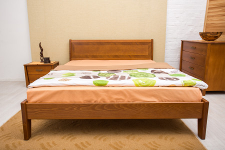Кровать двуспальная BIO- Мария Сити (без изножья) Интарсия