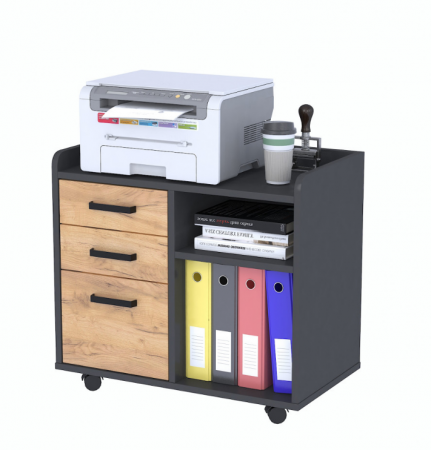 Тумба мобільна LFT- Open Office NTP-3S-73-65