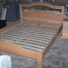 Кровать двуспальная деревянная KMP- Лилия