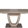 Стол модерн NL- Toronto 120 см, стекло сатин (капучино)