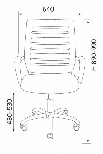  Кресло вращающееся компьютерное/детское Perfect Home OC-618W  Серый