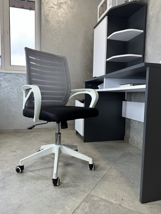  Кресло вращающееся компьютерное/детское Perfect Home OC-618W  Серый