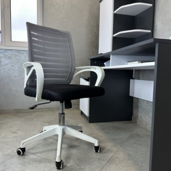  Кресло вращающееся компьютерное/детское Perfect Home OC-618W  Серый