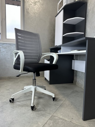  Кресло вращающееся компьютерное/детское Perfect Home OC-618W  Серый