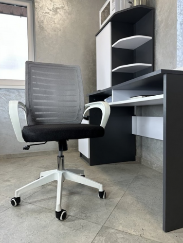  Кресло вращающееся компьютерное/детское Perfect Home OC-618W  Серый