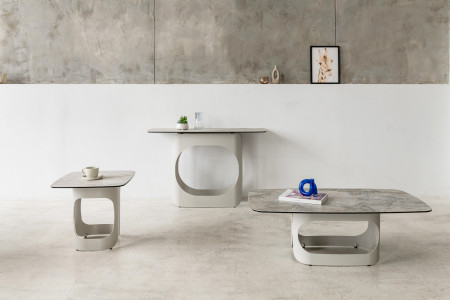 Стол кофейный VTR- Арно (сильвер ривер/айвори)