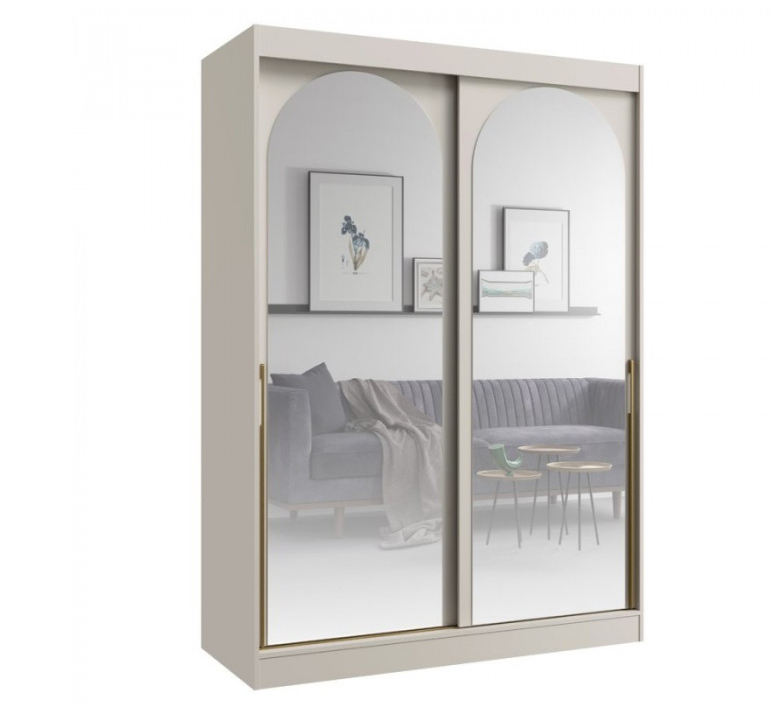 Шкаф-купе Signal MODIN 150 150х215х65 кашемир / золото