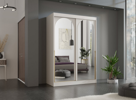 Шкаф-купе Signal MODIN 150 150х215х65 кашемир / золото