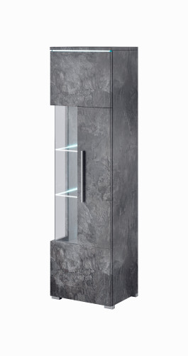 Витрина в гостиную Helvetia INDIA 24B0DE06 (шиффер)