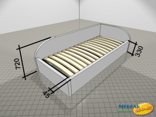 Кровать диван с подъемным механизмом COR- Иванка 