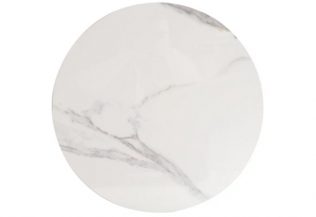 Столик приставной 1 ящик CRV- Alva, Lilac ice top titanium stone(белый) 