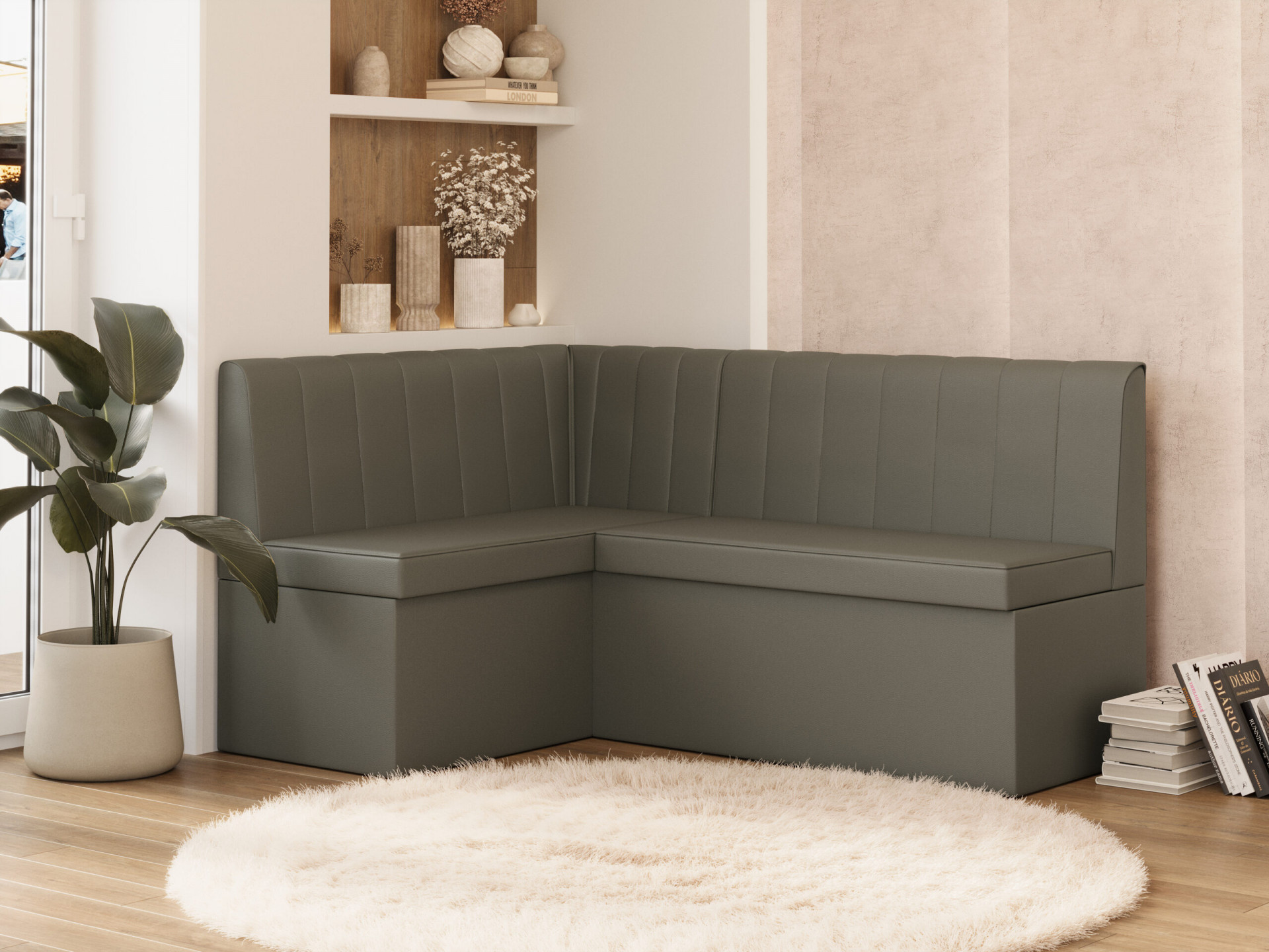 Кухонный уголок ViA- Чикаго (обивка Florida, Perfect, Eco Lounge)