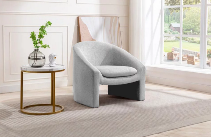 Кресло CRV- Pulse, Scandinavian gray,светло-серый