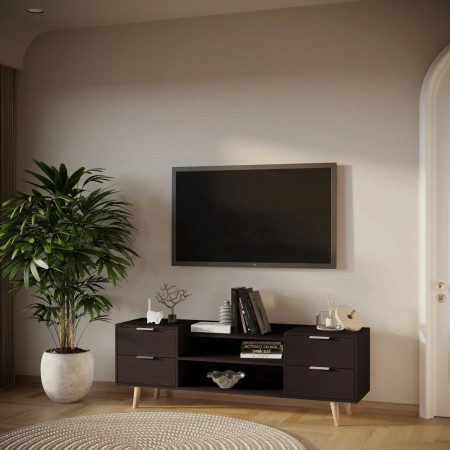 Тумба под телевизор 54х160х40 см KOD- Тумба ТВ-Хюгге