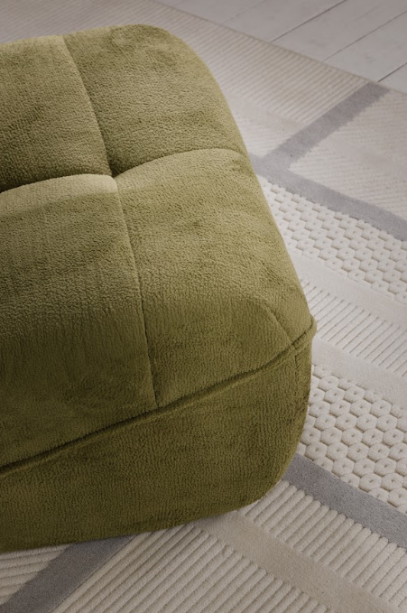 Бескаркасное кресло VTR- Техас (Зеленый мох)     