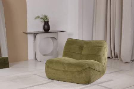 Бескаркасное кресло VTR- Техас (Зеленый мох)     