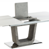 Стол обеденный раскладной ARD- Cube белый/бетон