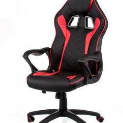 Кресло офисное TPRO- Game black/red E5388