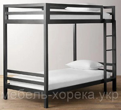 Кровать двухъярусная металлическая PKR- Дейли