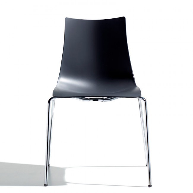 Стул пластиковый VLL- SCAB ZEBRA 2615 (графит, голубой, оранж)