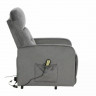 Кресло раскладное SIGNAL Otus II Velvet серый, бежевый