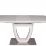Стол модерн NL- Toronto 120 см, стекло сатин (белый)