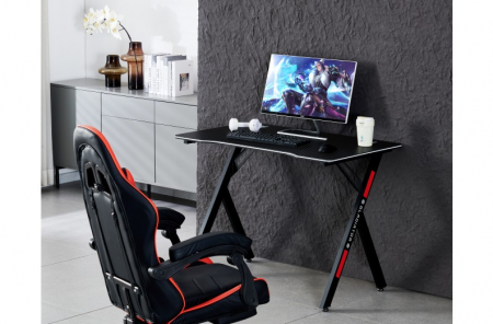 Стол геймерский BIO- Сталкер (Черный) 