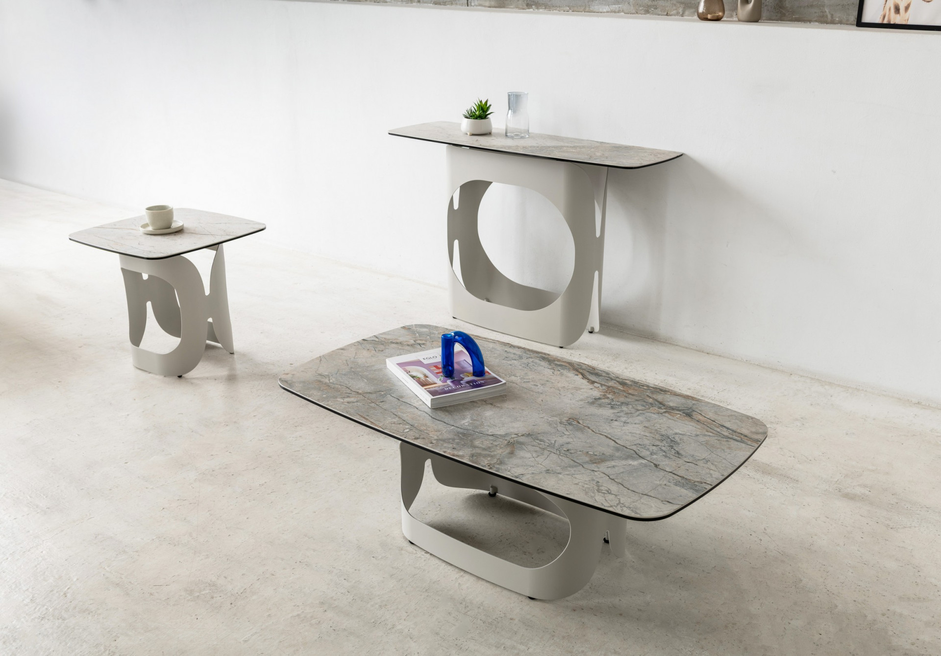 Стол журнальный VTR- Арно (сильвер ривер/айвори)