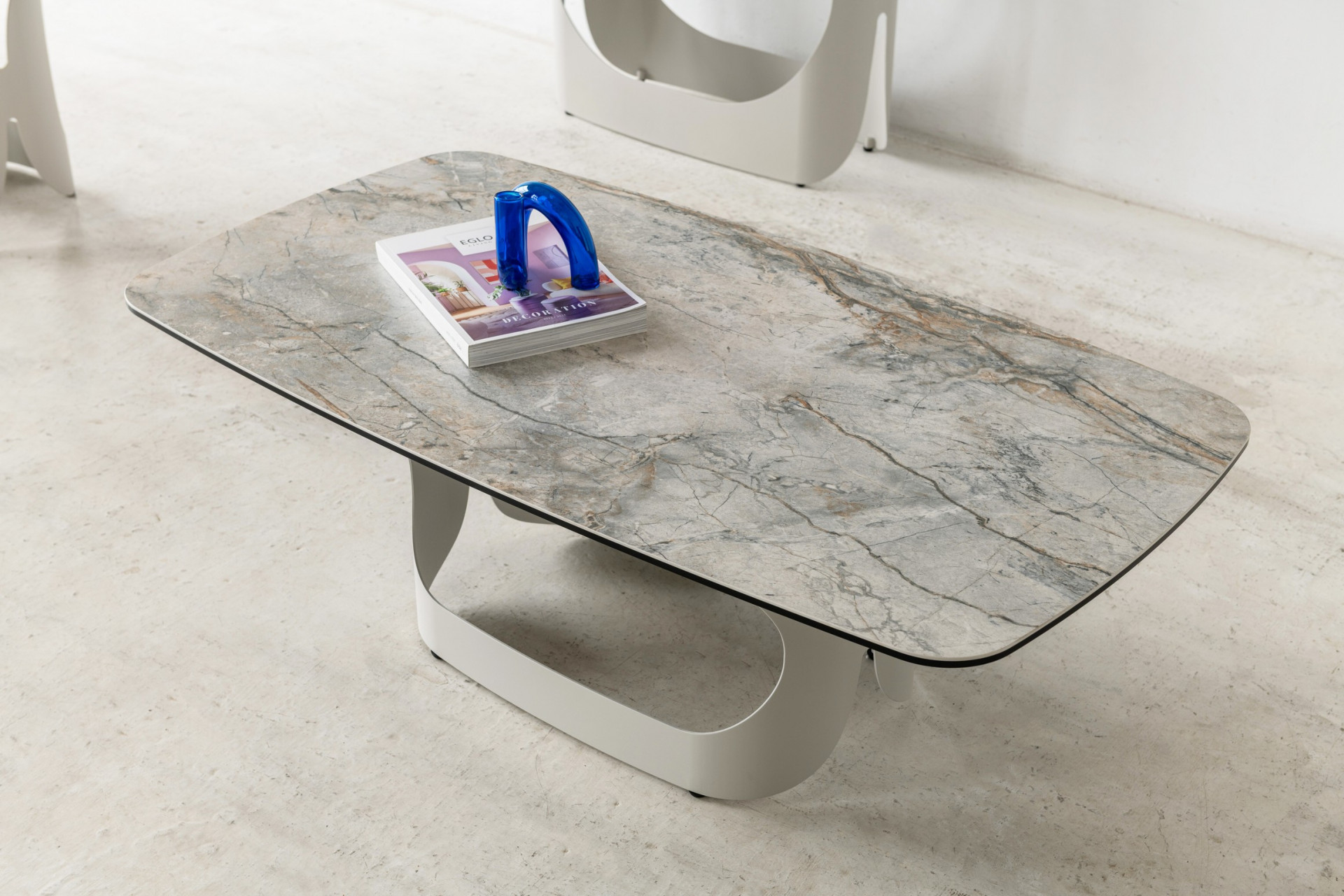 Стол журнальный VTR- Арно (сильвер ривер/айвори)