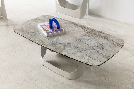 Стол журнальный VTR- Арно (сильвер ривер/айвори)