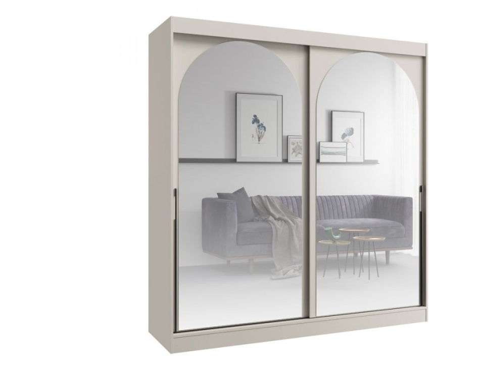 Шкаф-купе Signal MODIN 200 200х215х65 кашемир / черный