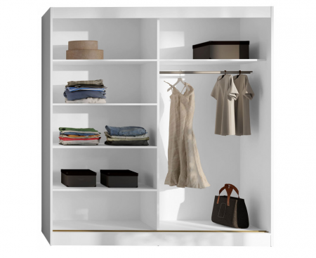 Шкаф-купе Signal MODIN 200 200х215х65 кашемир / черный