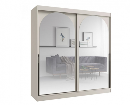 Шкаф-купе Signal MODIN 200 200х215х65 кашемир / черный