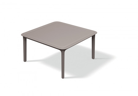 Стол кофейный уличный VLL- FERNE Rimo (коричневый, белый, кирпичный)