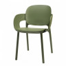 Кресло обеденное уличное VLL- SCAB Hug 2382 (зеленый, светло-зеленый)​