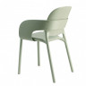 Кресло обеденное уличное VLL- SCAB Hug 2382 (зеленый, светло-зеленый)​