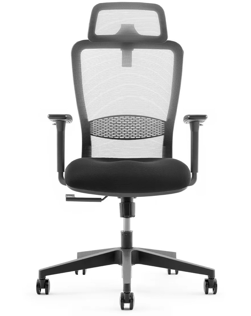 Крісло для оператора LUX- BEACON 359A BLACK ергономічне