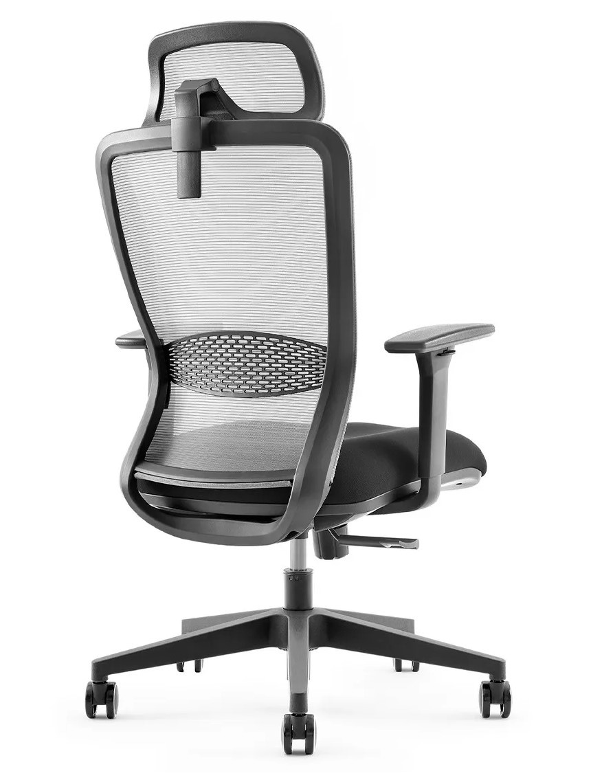 Крісло для оператора LUX- BEACON 359A BLACK ергономічне