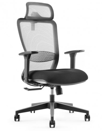 Крісло для оператора LUX- BEACON 359A BLACK ергономічне