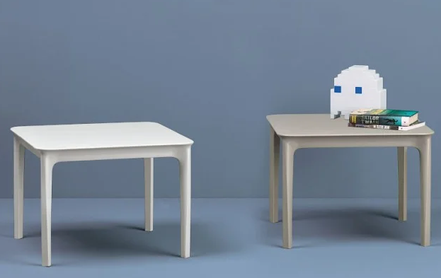 Стол пластиковый кофейный VLL- SCAB ARGO 2151 (белый, тортора)