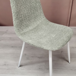 Стул кухонный VTR- N-160 мятный букле + белый 
