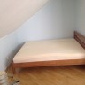 Кровать двуспальная деревянная KMP- Студент