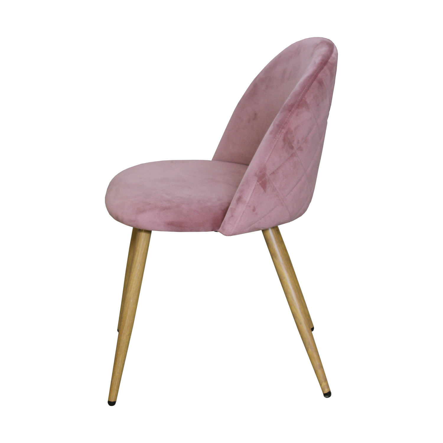 IDEA обеденный стул LAMBDA розовый бархат