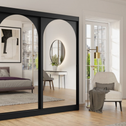 Шкаф-купе Signal MODIN 200 200х215х65 черный / черный 