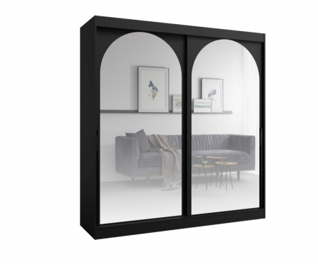 Шкаф-купе Signal MODIN 200 200х215х65 черный / черный 