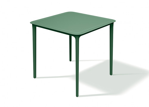 Стол квадратный уличный VLL- FERNE Remo (серый, зеленый)