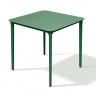 Стол квадратный уличный VLL- FERNE Remo (серый, зеленый)