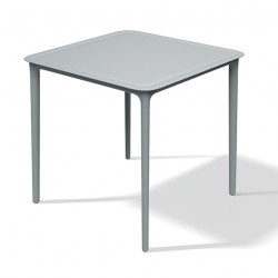 Стол квадратный уличный VLL- FERNE Remo (серый, зеленый)