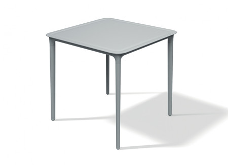 Стол квадратный уличный VLL- FERNE Rimo (серый, зеленый)