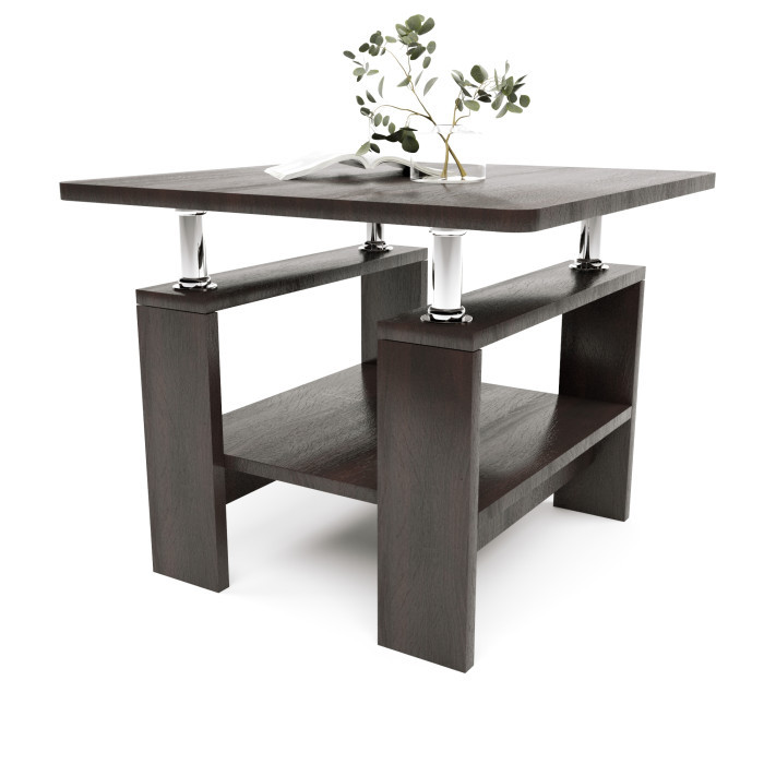 Стол журнальный EVR- СЖ-2 венге темный